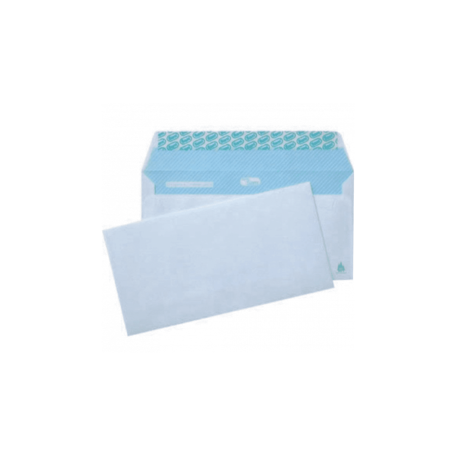 1242-CAJA 500 SOBRES DIN DL (110X220) OFFSET BLANCO 90 GRS. OPENSAM AUTOADHESIVO CON TIRA DE SILICONA SAM 247619