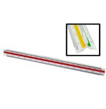12437-ESCALIMETRO PLASTICO 30 CM BISMARK 303641