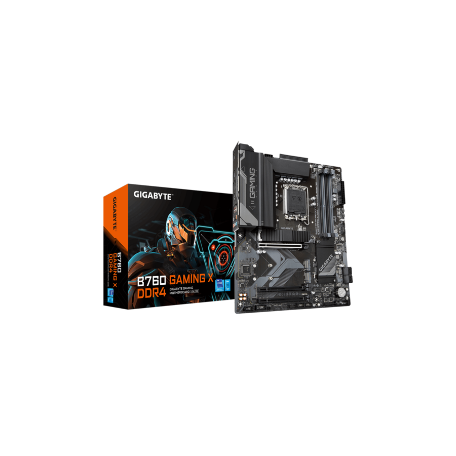 12489-PLACA GIGABYTE B760 GAMING X DDR4,INTEL,1700,B760,4DDR4,128GB,HDMI+DP,4SATA+3M.2,3USB 3.2+USB-C,2.5GB,ATX