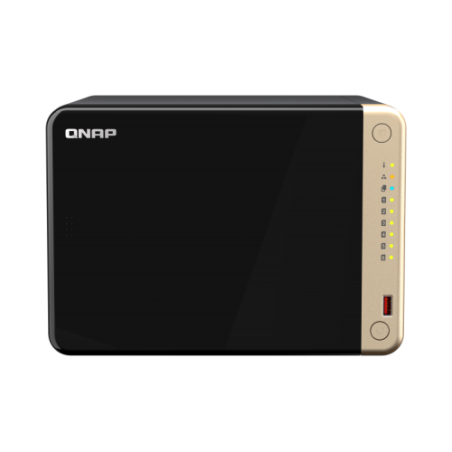 12504-QNAP TS-664 NAS Torre Ethernet Negro N5095