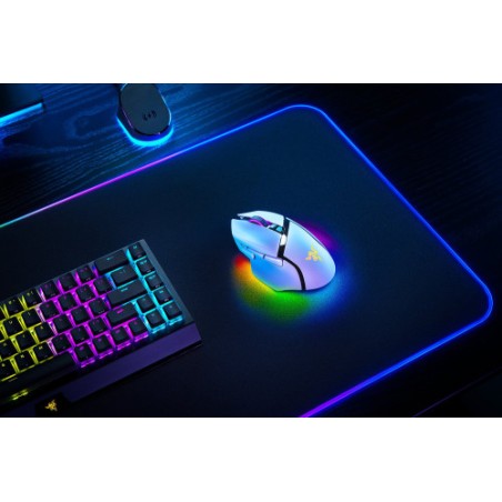 12565-Razer Basilisk V3 Pro raton mano derecha RF Wireless + Bluetooth + USB Type-C Optico 30000 DPI