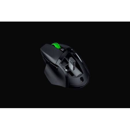 12571-Razer Basilisk V3 X HyperSpeed raton mano derecha Bluetooth Optico 18000 DPI