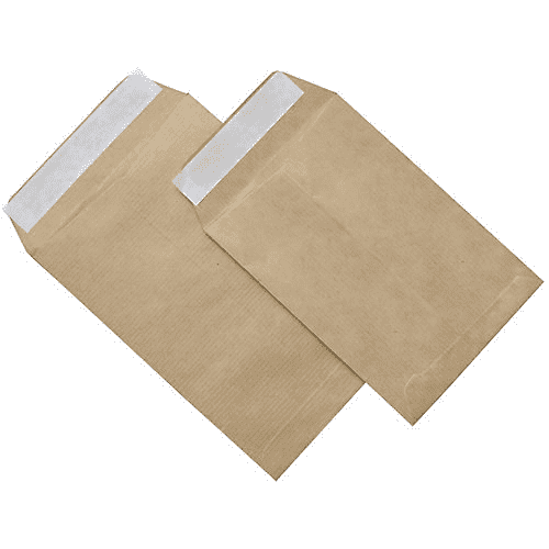 1258-CAJA 250 BOLSAS DIN C4 (229X324) KRAFT 90 GRS. AUTOSAM AUTOADHESIVO CON TIRA SILICONA SAM 145508