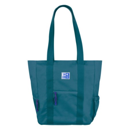 12580-TOTE BAG B-TRENDY OXFBAG RPET AQUA OXFORD 400174106