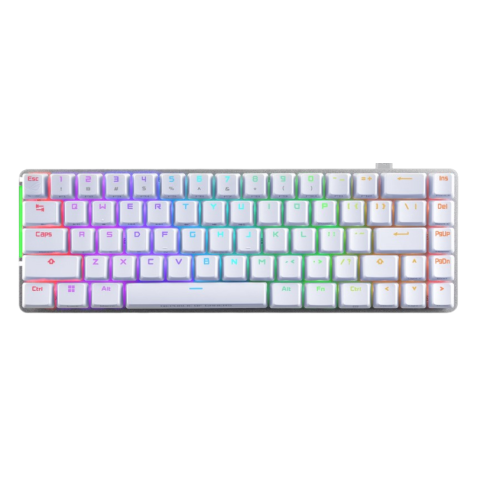 12633-TECLADO ASUS ROG FALCHION ACE WHITE (BLANCO)