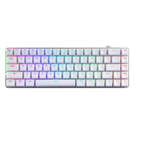 12633-TECLADO ASUS ROG FALCHION ACE WHITE (BLANCO)
