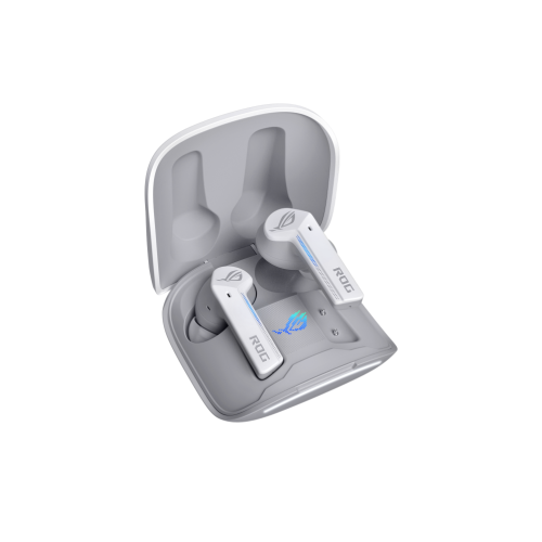 12635-ASUS ROG Cetra True Wireless Moonlight White Auriculares True Wireless Stereo (TWS) Dentro de oido Juego Bluetooth