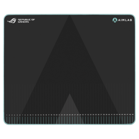 12639-ASUS ROG Hone Ace Aim Lab Edition Alfombrilla de raton para juegos Negro