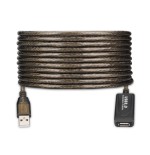 12650-Ewent EW1021 cable USB 10 m USB 2.0 USB A Negro
