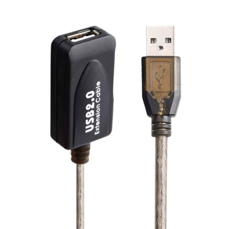 12651-Ewent EW1021 cable USB 10 m USB 2.0 USB A Negro