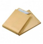 1271-CAJA 250 BOLSAS FUELLE (280X365X50) KRAFT ARMADO 155 GRS. FUELLE 3 LADOS - ENVIO SEGURIDAD AUTOADHESIVO TIRA DE SIL