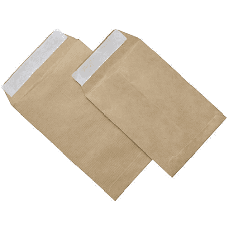 1272-CAJA 250 BOLSAS RADIOGRAFIA (310X410) KRAFT 90 GRS. AUTOSAM AUTOADHESIVO CON TIRA DE SILICONA SAM 145805