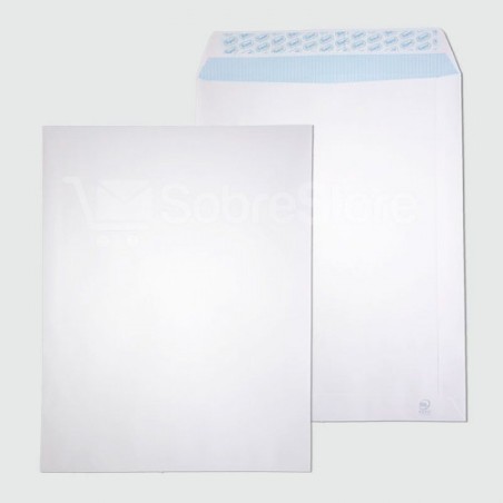 1274-CAJA 250 BOLSAS RADIOGRAFIA (310X410) OFFSET BLANCO 100 GRS. AUTOSAM AUTOADHESIVO TIRA DE SILICONA SAM 147306