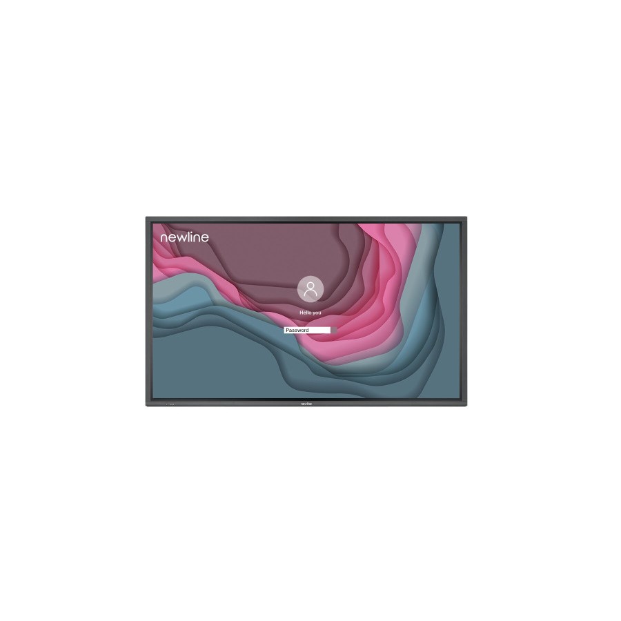 12748-NEWLINE NAOS IP+ TT-8621IP - MONITOR TACTIL 86" CAPAC., 20 PTOS., 4K , 178o ANG. VISION, NO ANDROID IDEAL ENTORNOS