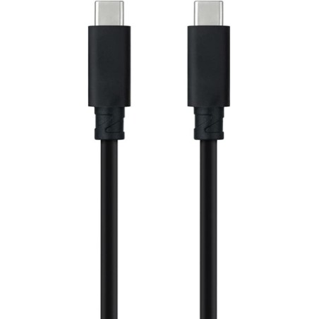 12756-NANOCABLE CABLE USB 3.1 GEN2 10GBPS 5A, 4K/60HZ, USB-C/M-USB