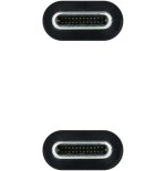 12757-NANOCABLE CABLE USB 3.1 GEN2 10GBPS 5A, 4K/60HZ, USB-C/M-USB