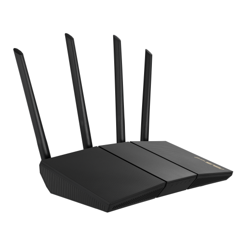 12790-ASUS RT-AX57 router inalambrico Gigabit Ethernet Doble banda (2,4 GHz / 5 GHz) Negro