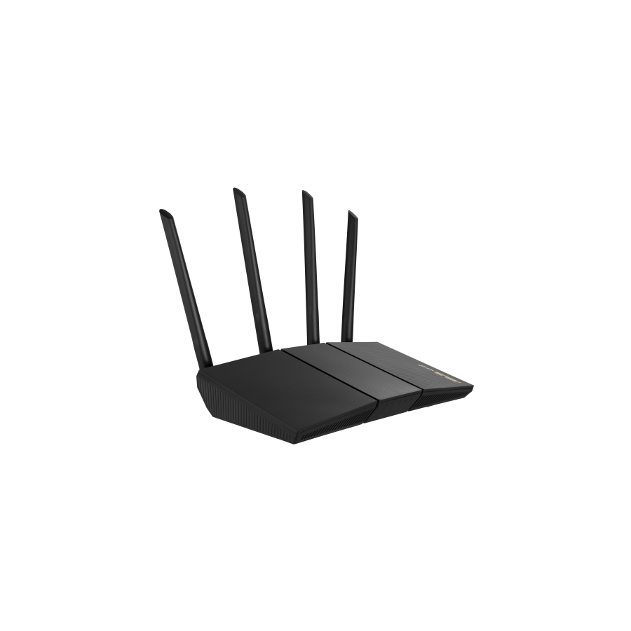 12790-ASUS RT-AX57 router inalambrico Gigabit Ethernet Doble banda (2,4 GHz / 5 GHz) Negro