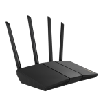 12790-ASUS RT-AX57 router inalambrico Gigabit Ethernet Doble banda (2,4 GHz / 5 GHz) Negro