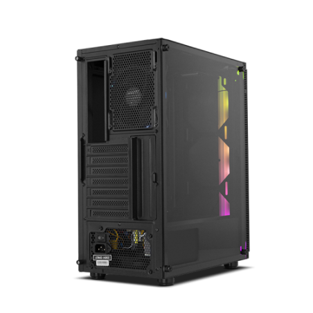 12802-NOX CAJA ATX INFINITY GAMMA. SEMITORRE. ARGB RAINBOW. LATERAL CRISTAL TEMPLADO