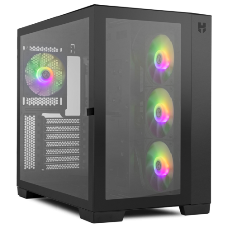 12803-NOX Hummer Astra Midi Tower Negro