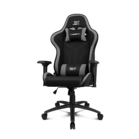 12809-DRIFT DR110BGRAY silla para videojuegos Butaca para jugar Asiento acolchado Negro, Gris