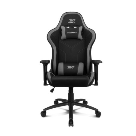12810-DRIFT DR110BGRAY silla para videojuegos Butaca para jugar Asiento acolchado Negro, Gris