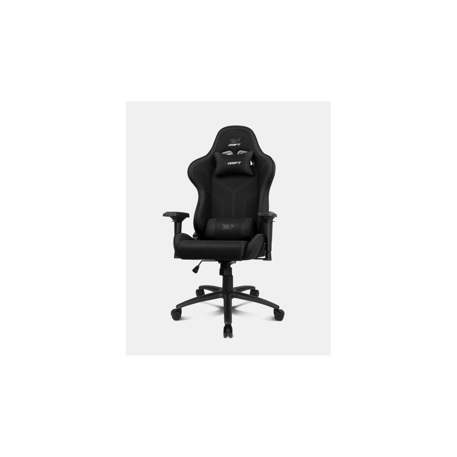 12811-DRIFT DR110BK silla para videojuegos Butaca para jugar Asiento acolchado Negro