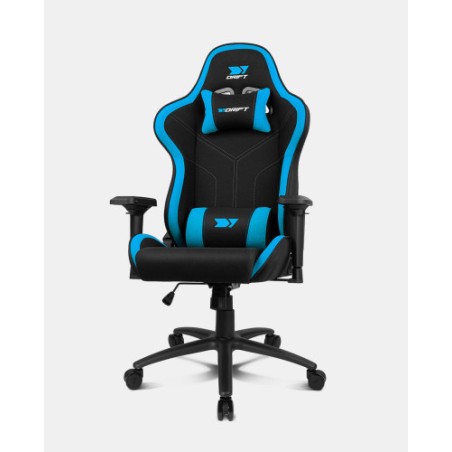 12812-DRIFT DR110BL silla para videojuegos Butaca para jugar Asiento acolchado Negro, Azul