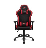 12814-DRIFT DR110BR silla para videojuegos Butaca para jugar Asiento acolchado Negro, Rojo