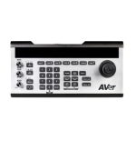 12825-AVER COMMON ACCESORIES CL01 (60S3300000AB) PTZ CAMERA SYSTEM CONTROLLER W/JOYSTICK, IP/RS-232/422/485, VISCA/PELCO