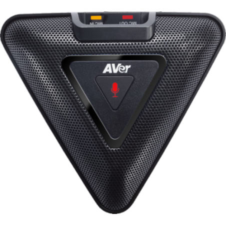 12846-AVer 60U0100000AC accesorio para videoconferencia Microfono Negro