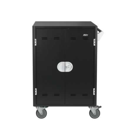 12874-AVer C36i+ Negro Notebook / Tablet Carro/soporte de suelo con ruedas multimedia