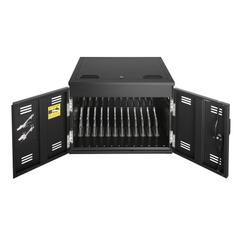 12879-AVer X12 Armario de gestion y carga para dispositivos portatiles Negro
