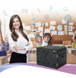 12881-AVer X12 Armario de gestion y carga para dispositivos portatiles Negro