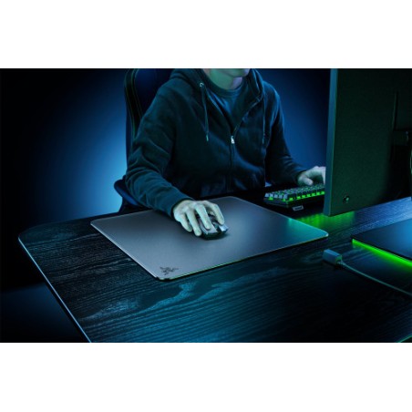 12891-Razer Atlas Alfombrilla de raton para juegos Negro