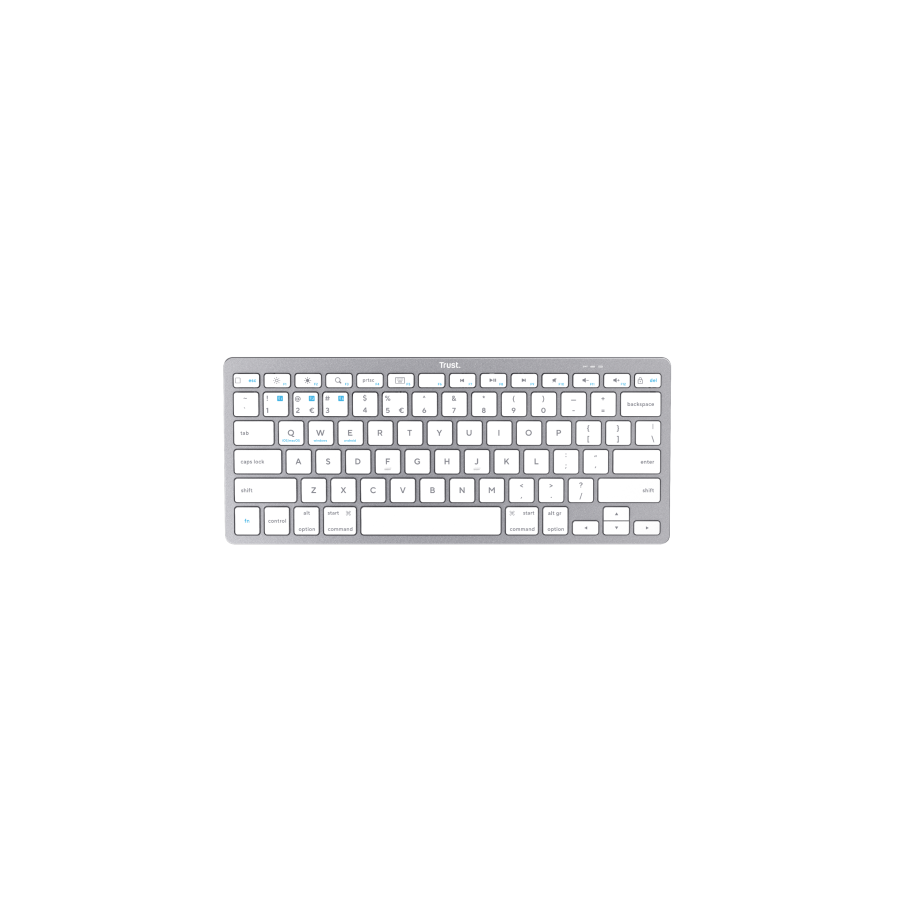 12914-TRUST TECLADO BASICS BLUETOOTH ES