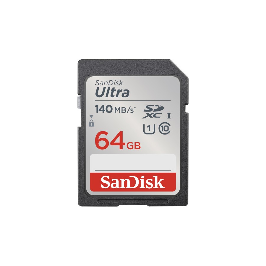 12933-SanDisk Ultra 64 GB SDXC UHS-I Clase 10