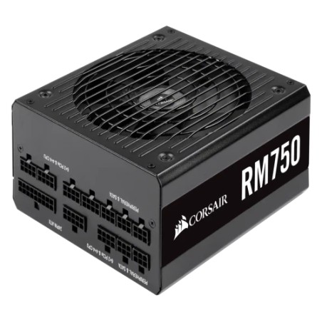 12952-FUENTE ALIMENT. CORSAIR RM750E 80+ GOLD FULL MODULAR ATX 3.0 750 WATT CP-9020262-EU