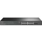 12964-TP-Link TL-SG2218P switch L2/L2+ Gigabit Ethernet (10/100/1000) Energia sobre Ethernet (PoE) 1U Negro