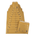 1297-CAJA 100 BOLSAS AIR BAG ACOLCHADA No 16 KRAFT AUTOADHESIVO TAMANO MEDIDA INTERIOR 220X340, PESO 41 GRS. SAM 145995