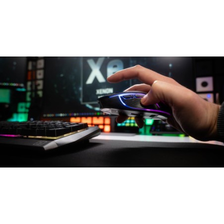 12978-THE G-LAB RATON GAMING INALAMBRICO RECARGABLE 7200 DPIs RGB 6 BOTONES COMPATIBLE CON PC/PS4/PS5/XBOX ONE (KULT-XEN