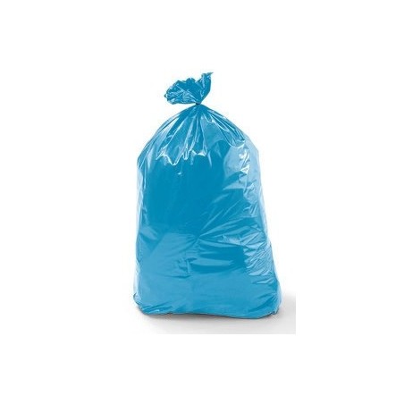 12986-CAJA 30 ROLLOS DE 10 BOLSAS DE BASURA FUERTES 85X105 AZUL FORTPLAS BB421