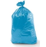 12986-CAJA 30 ROLLOS DE 10 BOLSAS DE BASURA FUERTES 85X105 AZUL FORTPLAS BB421