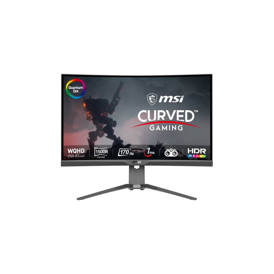 12989-MSI MAG 275CQRF QD pantalla para PC 68,6 cm (27") 2560 x 1440 Pixeles Wide Quad HD Negro