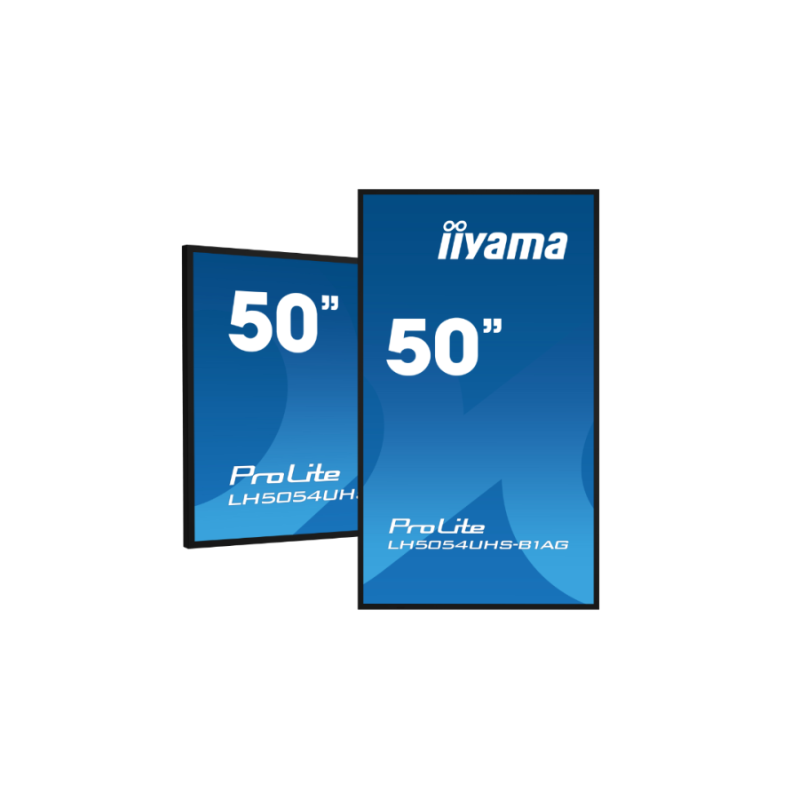 13032-(ULTS.UNIDADES) MONITOR IIYAMA 50" (LH5054UHS-B1AG) ANDROID 11 / 3844X2160 (4K UHD) / OPERACION 24/7 /500CD / LAND