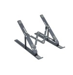 13034-TOOQ SOPORTE ELEVADOR ALUMINIO PLEGABLE PORTATILES GRIS