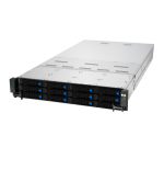 13054-ASUS RS720-E10-RS12 LGA 4189 Bastidor (2U) Negro