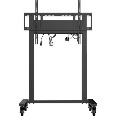 13075-IIYAMA SOPORTE ELEVADOR MONITOR ELECTICO CON RUEDAS (55"-86") / VESA HASTA 800X600 / CARGA MAX. 80 KG / ALTURA AJU