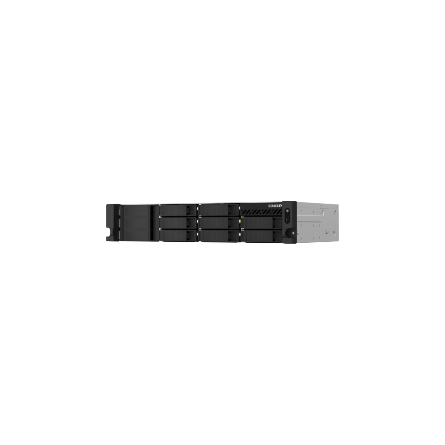 13081-QNAP TS-864EU-8G servidor de almacenamiento NAS Bastidor (2U) Ethernet Negro